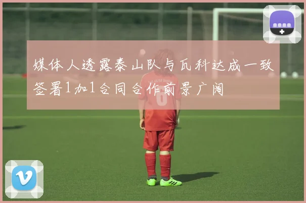 媒体人透露泰山队与瓦科达成一致签署1加1合同合作前景广阔